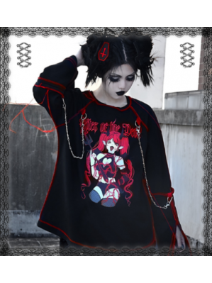 Devil Ritual Gothic Sweater by Blood Supply (BSY8)